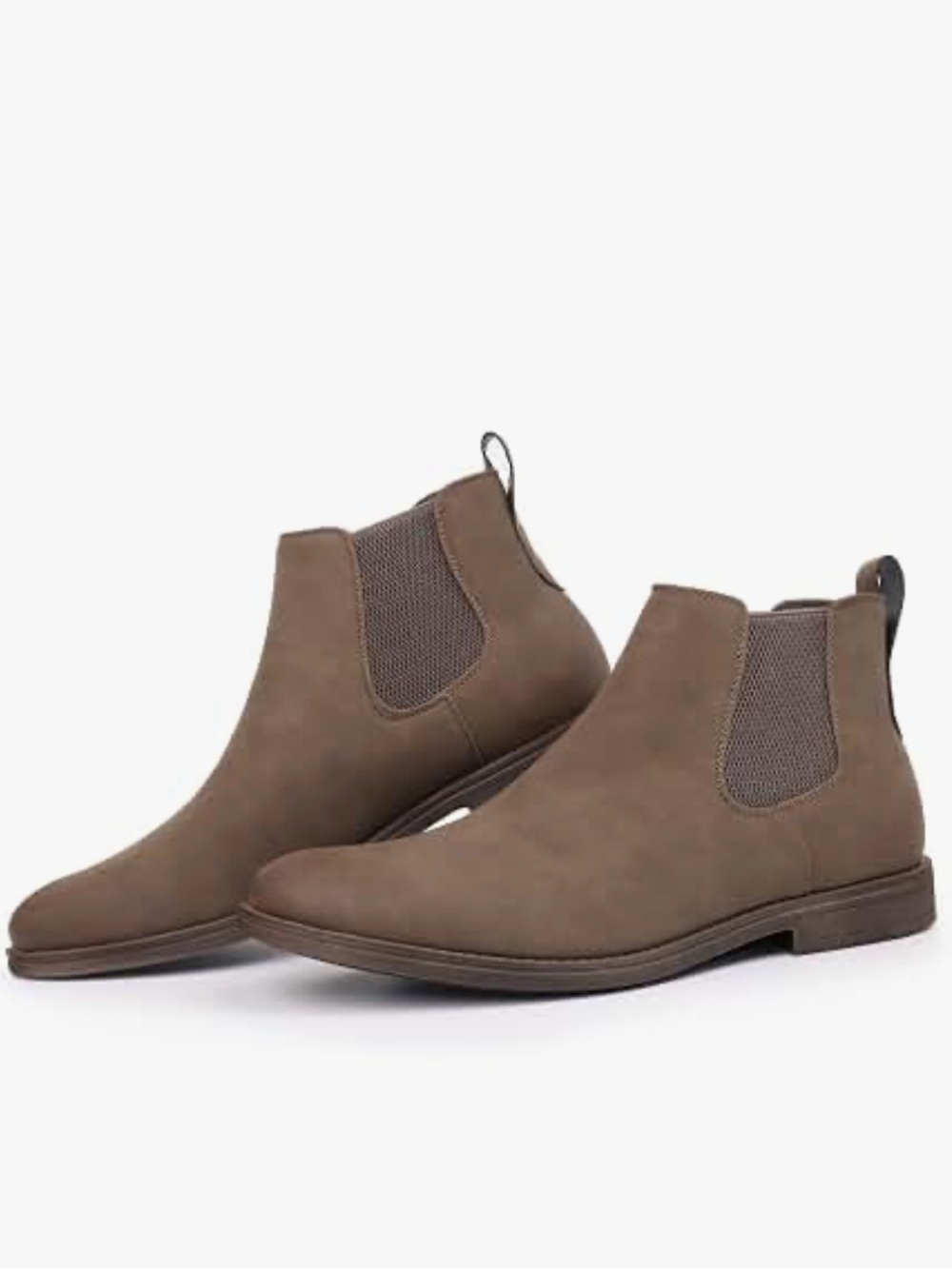 Hawkwell Men's size 16  Boots in tan- Comfortable Slip-On Dress Boot